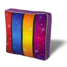 Aberto Design Cojín YM1270 Multicolor 42 x 42 cm